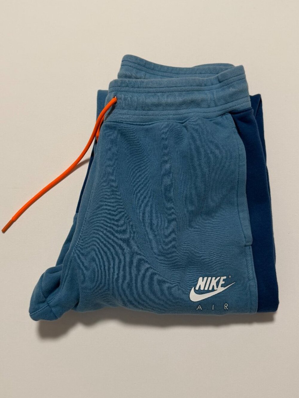 Nike Air Joggers Athletic Athleisure Sweat Pants Comfy Blue Men's size Medium